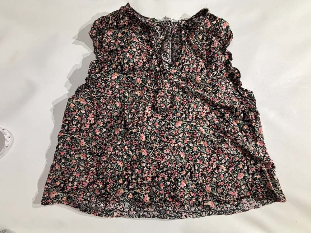 BB Dakota Steve Madden Womens Floral Crop Top XXL Boho